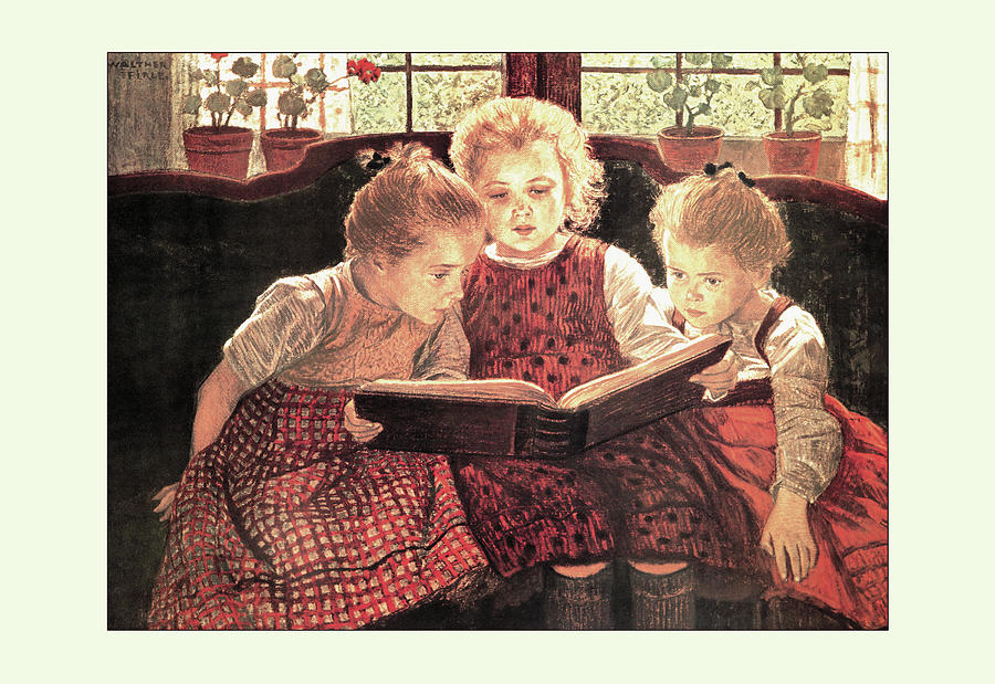 The Fairy Tale #1 Painting by Walter Firle