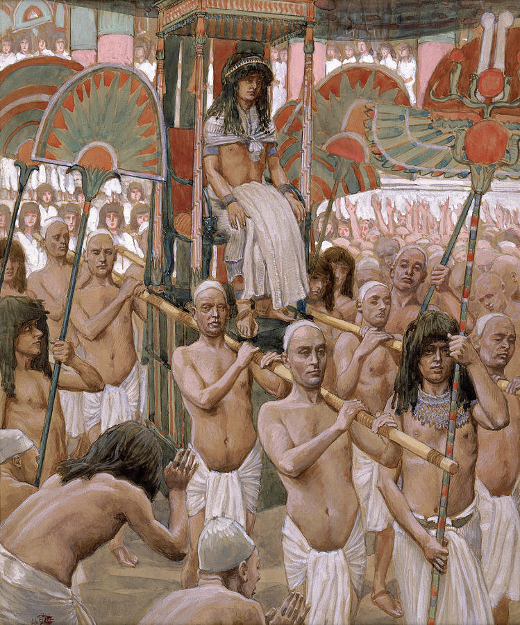 The Glory of Joseph 1902 1 Painting by James Tissot Fine Art