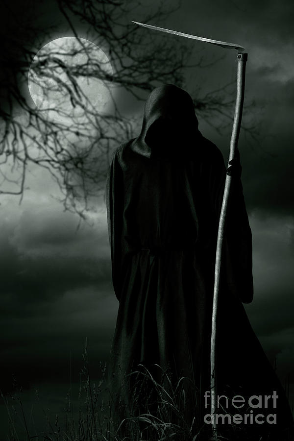 Grim Photograph - The Grim Reaper by Ethiriel Photography