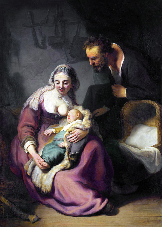The Holy Family #1 Photograph by Munir Alawi