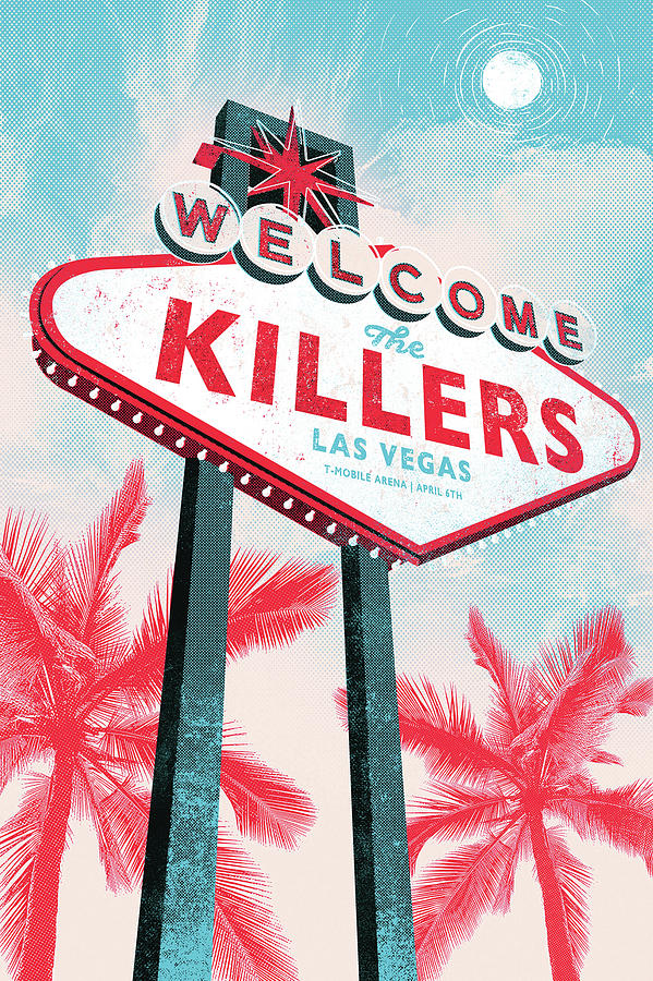 The Killers Digital Art - The Killers #1 by Conrad Garner