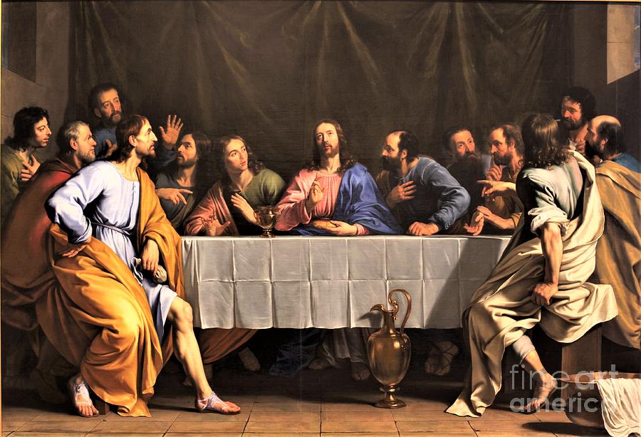 The last supper Painting by Thea Recuerdo