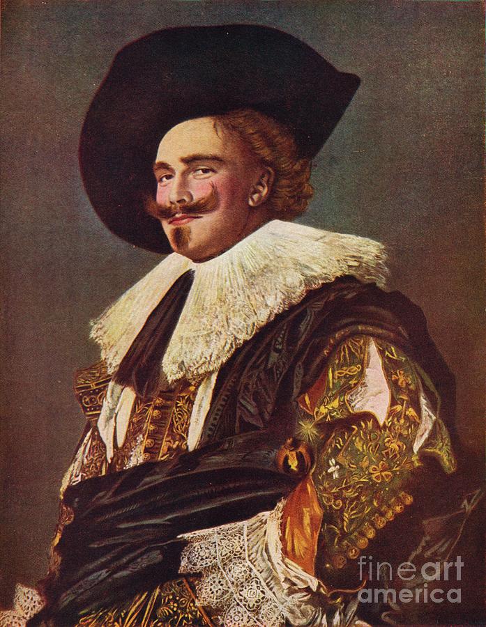 The Laughing Cavalier, 1624 #1 Drawing by Print Collector