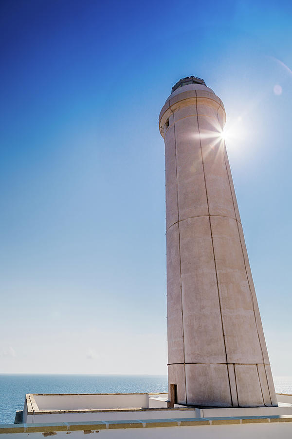 The lighthouse of Cape of Otranto in Italy #1 Photograph by Vivida Photo PC