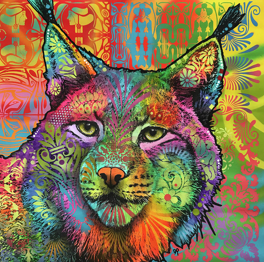 The Lynx #1 Mixed Media by Dean Russo - Pixels