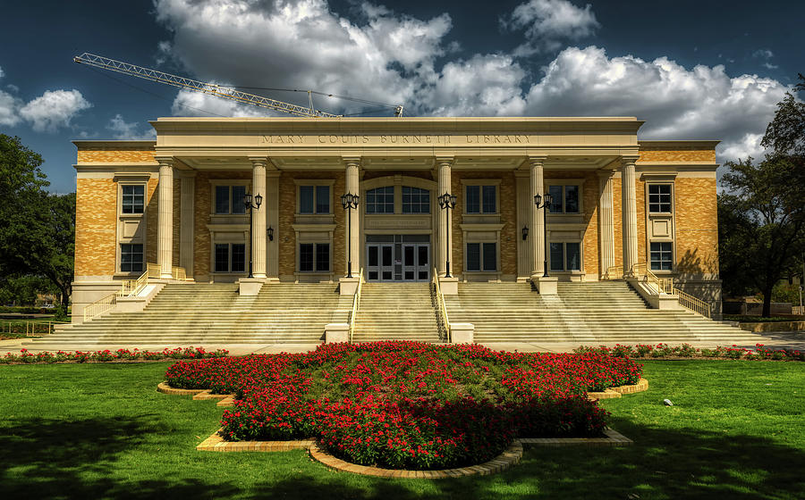 The Mary Couts Burnett Library - T C U Photograph by Mountain Dreams ...