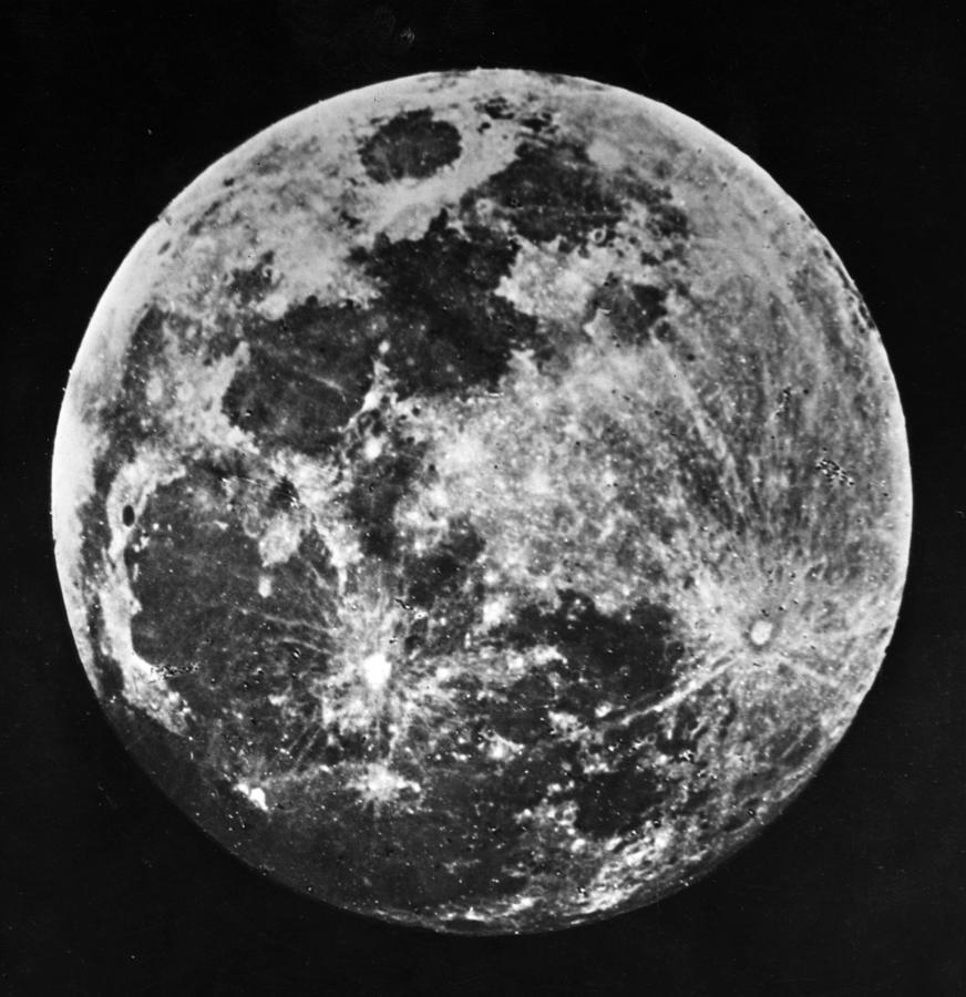 The Moon #1 Photograph by J. W. Draper