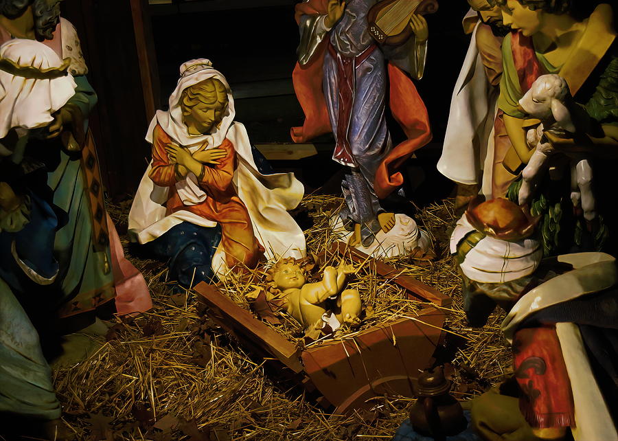 The Nativity #1 Photograph by Jack Wilson