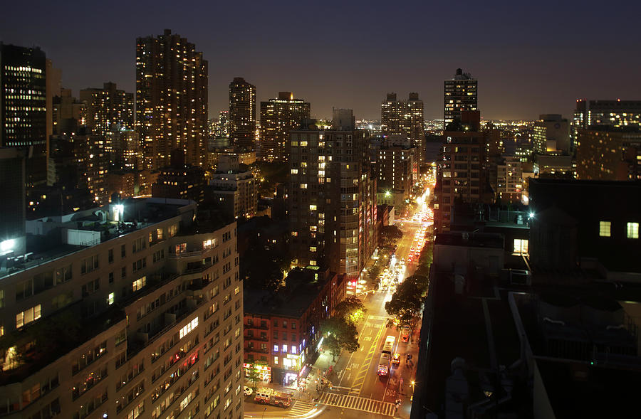 The Night View Of Midtown Manhattan #1 Photograph by Bruce Yuanyue Bi
