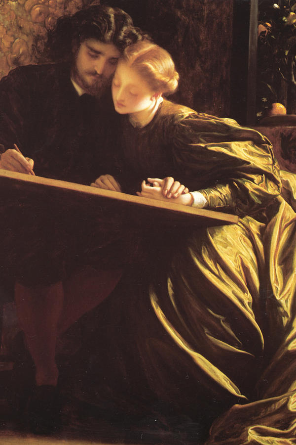 The Painters Honeymoon #1 Painting by Frederic Leighton The Painters Honeymoon #1 Painting by Frederic Leighton