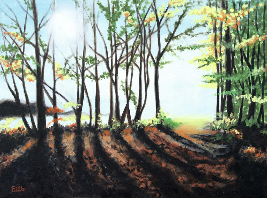 Nature Painting - The Path I Take by Billie Mann Nature Painting - The Path I Take by Billie Mann