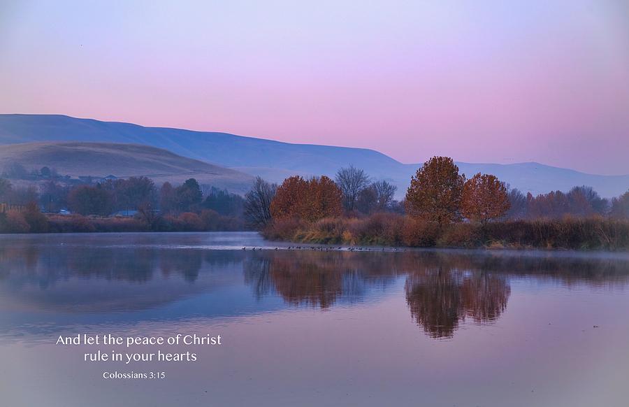 The Peace of Christ Photograph by Lynn Hopwood - Pixels