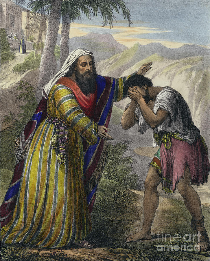 Jesus Christ Painting - The Prodigal Son by Siegfried Detler Bendixen