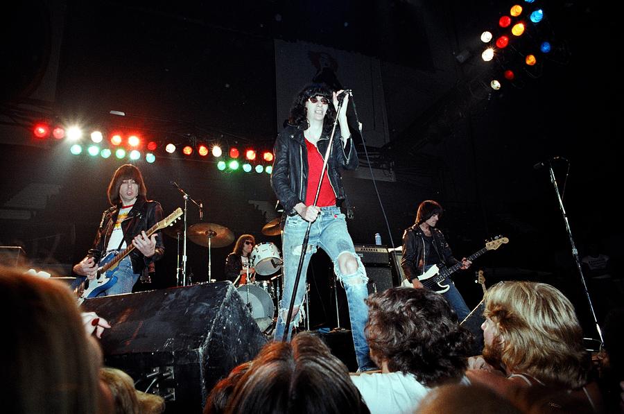 The Ramones Perform Live #1 Photograph by Richard Mccaffrey