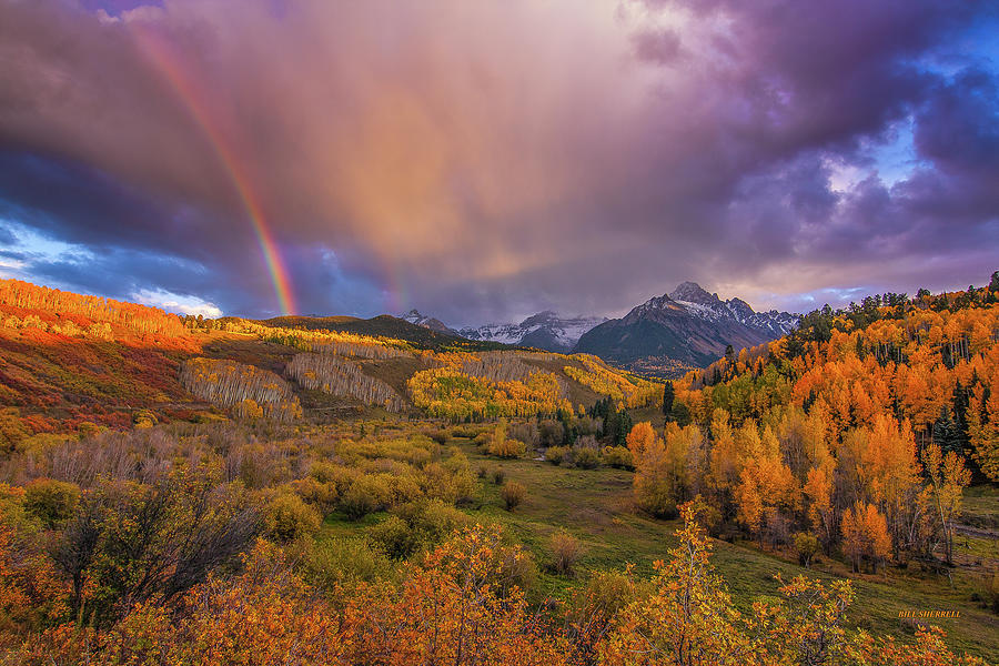Mountain Photograph - The Real Gold Of Colorado #1 by Bill Sherrell