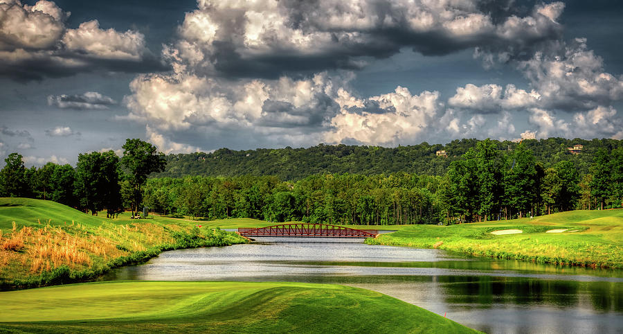 Sports Photograph - The Ross Bridge Golf Course - Hoover, Alabama #1 by Mountain Dreams