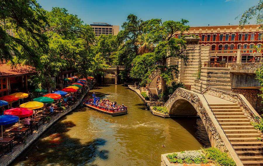 The Scenic San Antonio River Walk Photograph by Mountain Dreams - Pixels