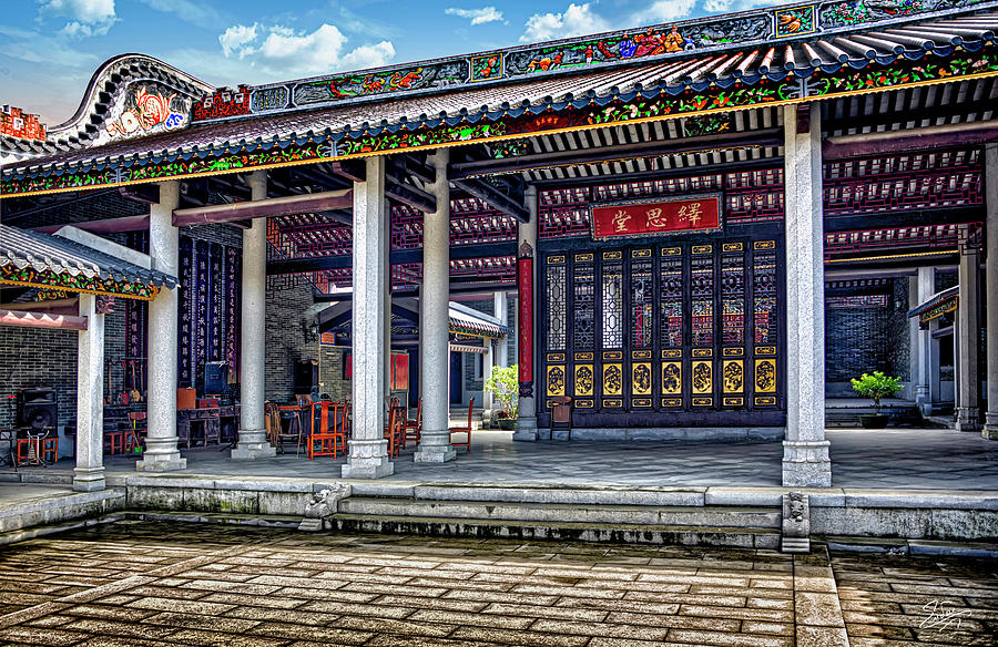 The Shilong Temple #1 Photograph by Endre Balogh