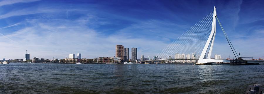 The Skyline of Rotterdam #1 Photograph by Robert Grac