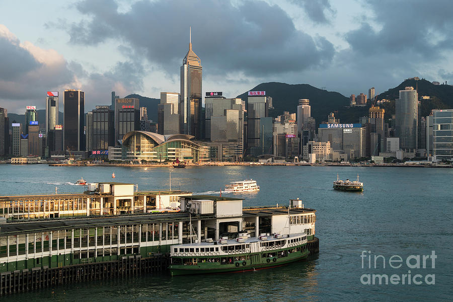 The star of Hong Kong #1 Photograph by Didier Marti