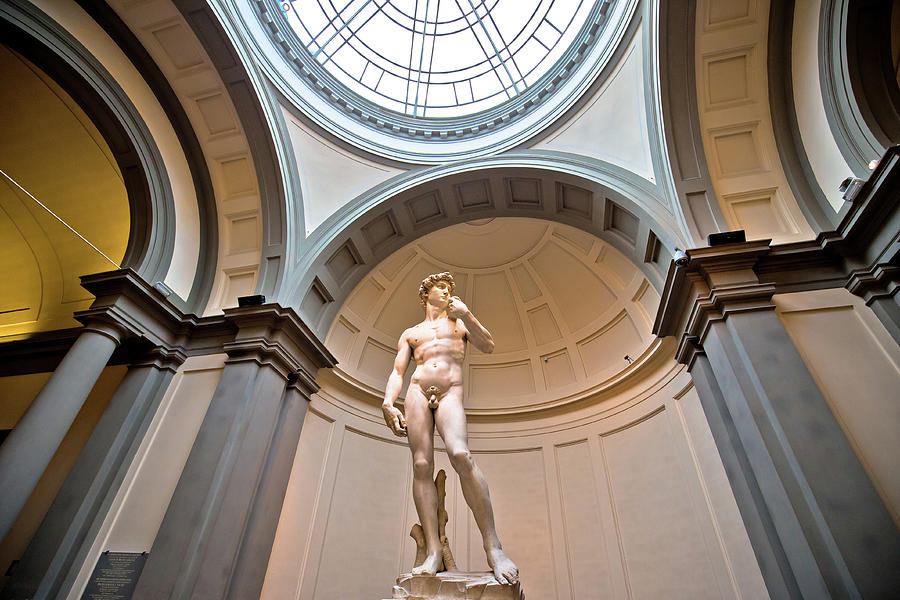 The Statue of David by Michelangelo #1 Photograph by Brch Photography