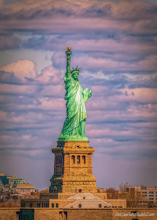 The Statue of Liberty #1 Photograph by LeeAnn McLaneGoetz McLaneGoetzStudioLLCcom