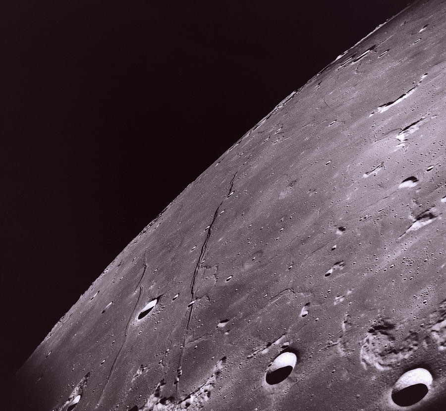 The Surface Of The Moon #1 Photograph by Stockbyte
