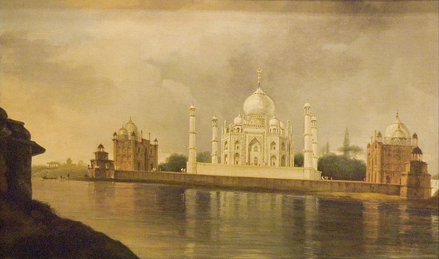 The Taj Mahal Painting by William Hodges The Taj Mahal Painting by William Hodges