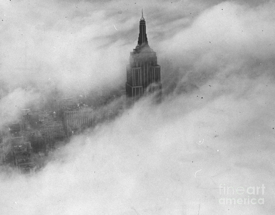 The Top Of The Empire State Building #1 Photograph by New York Daily News Archive
