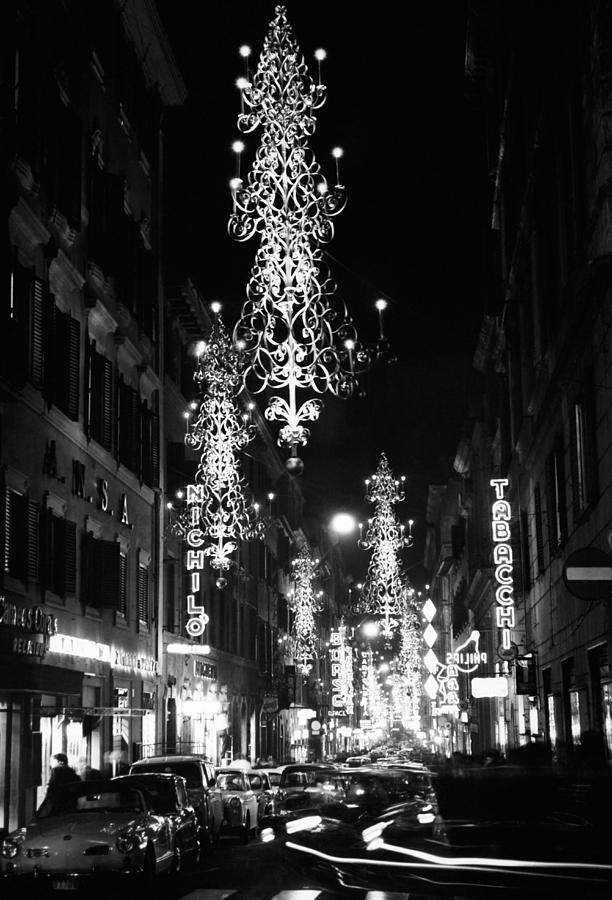 The Traditional Christmas Llluminations #1 Photograph by Keystone-france