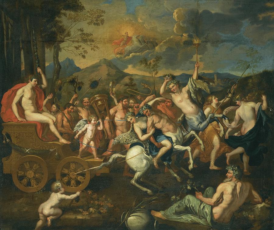 The Triumph Of Bacchus Painting by After Nicolas Poussin - Fine Art America