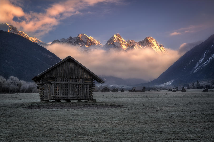 The Valley Of Barns #1 Photograph by Ludwig Riml