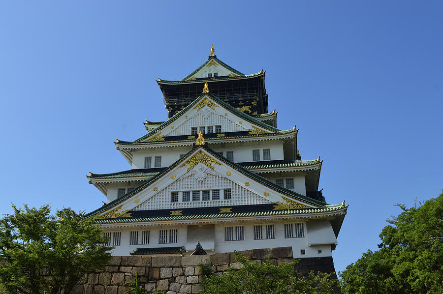 The View of Osaka Castle Photograph by Yermia Riezky Santiago - Pixels