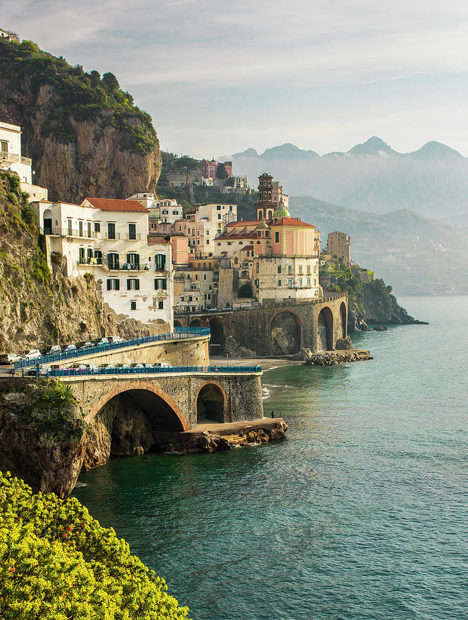 The Village Of Atrani, Amalfi Peninsula Photograph by Buena Vista Images