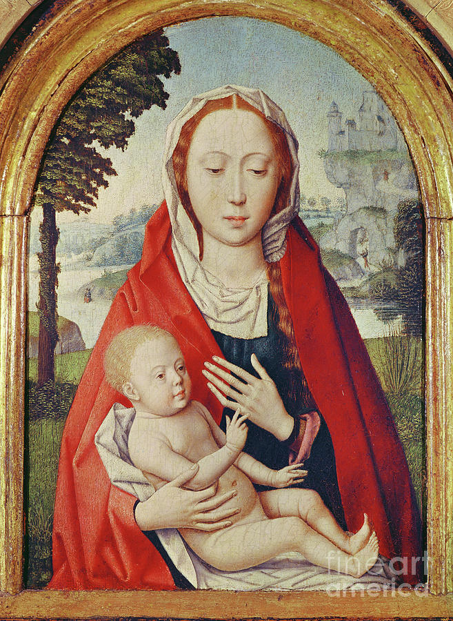 The Virgin And Child Painting by Hans Memling - Fine Art America