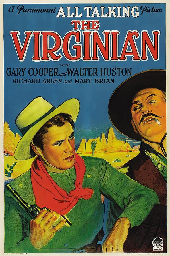 The Virginian -1929-. #1 Photograph by Album
