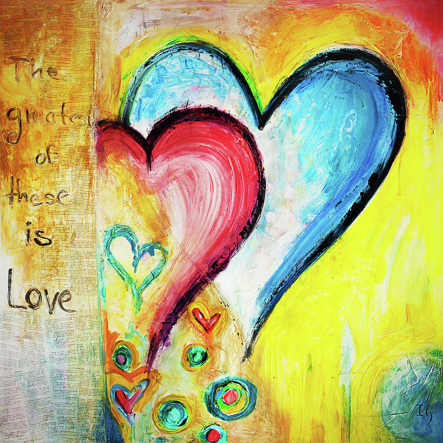 This Is Love Painting by Ivan Guaderrama - Fine Art America