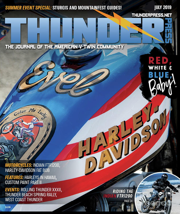 Thunder Press Magazine  #2 Photograph by Tim Gainey