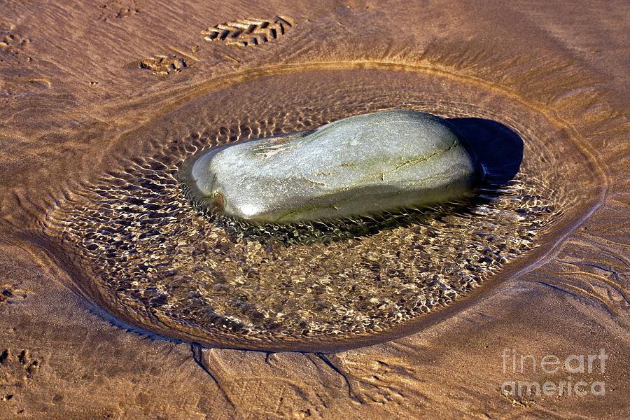 Tidal Ripples Around Boulder #1 Photograph by Science Photo Library Tidal Ripples Around Boulder #1 Photograph by Science Photo Library