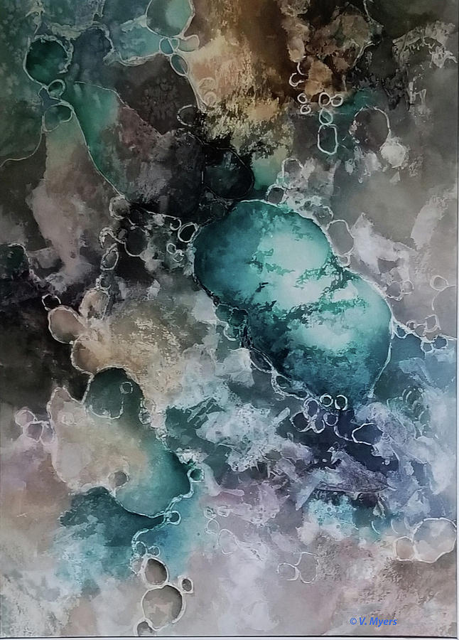 Tide Pool  #1 Painting by Vickie Myers