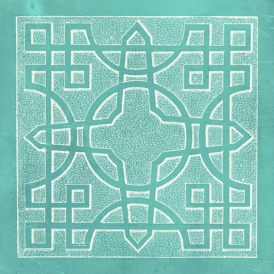 Decorative Painting - Tile Ornamentale IIi #1 by Vision Studio