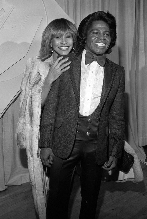 Tina Turner And James Brown by Mediapunch