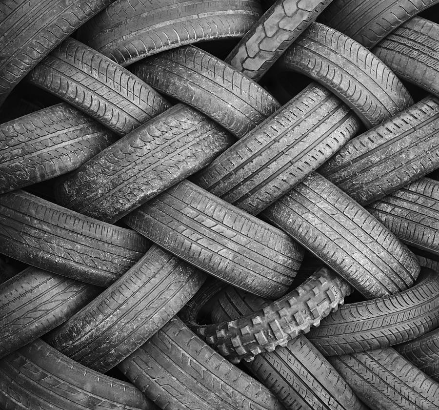 Abstract Photograph - Tires# #1 by Giorgio Toniolo