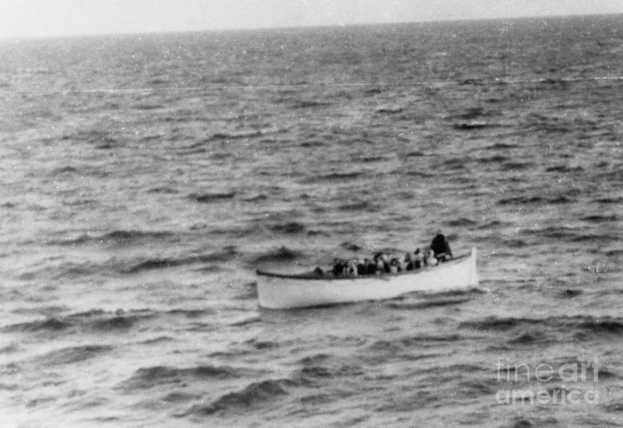 Titanic Lifeboat #1 Photograph by Us National Archives And Records Administration/science Photo Library