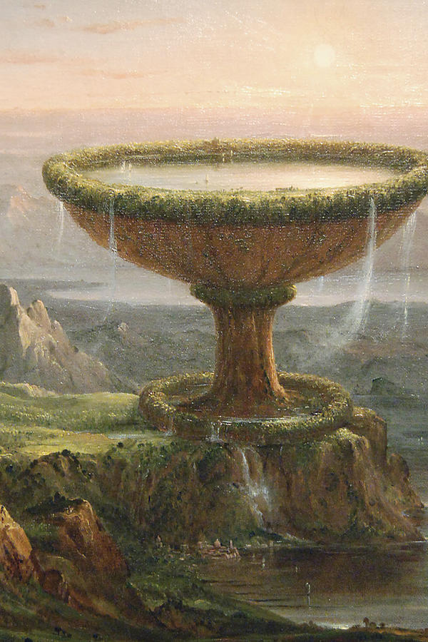 Thomas Cole Painting - Titans Goblet  by Thomas Cole