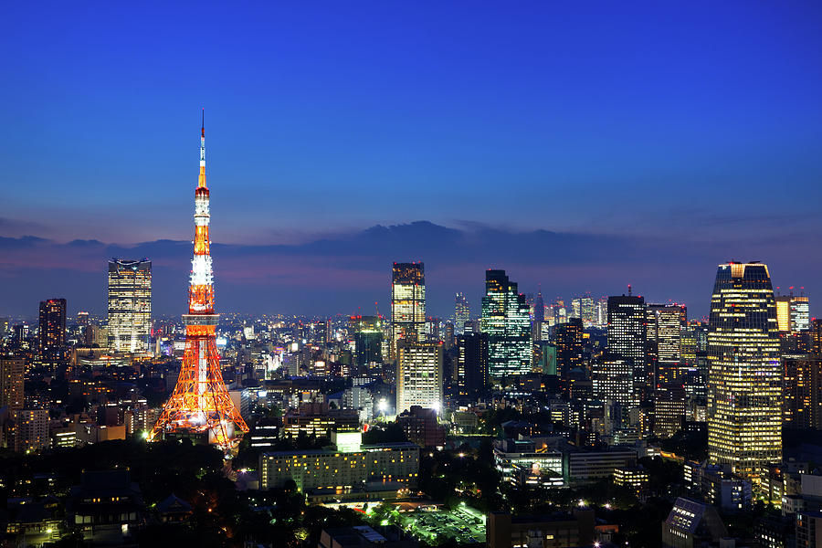 Tokyo Tower #1 Photograph by Tomml