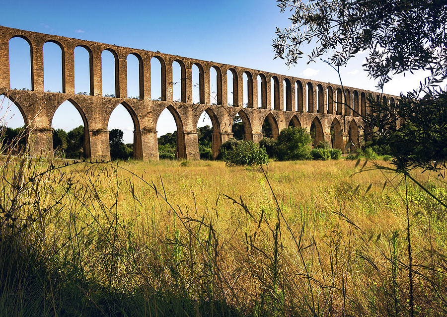 Tomar Aqueduct #1 Photograph by Carlos Caetano