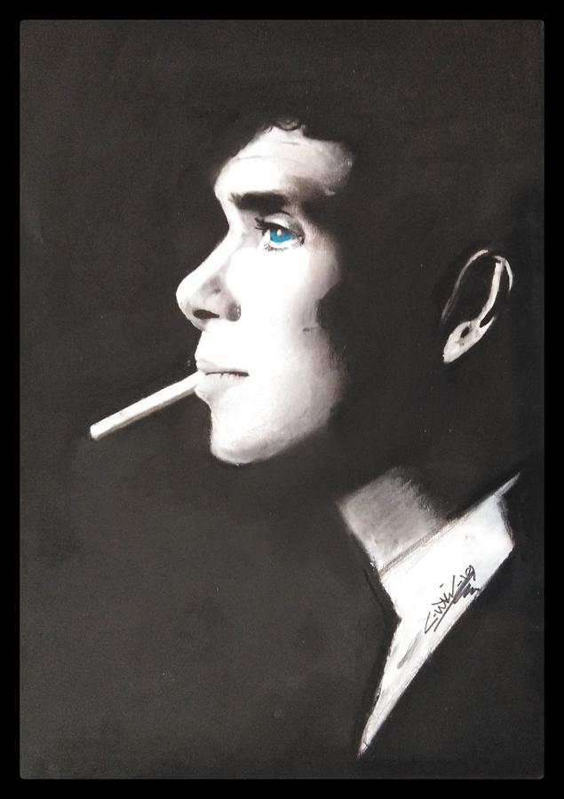 Tommy Shelby Drawing by The Sketcher