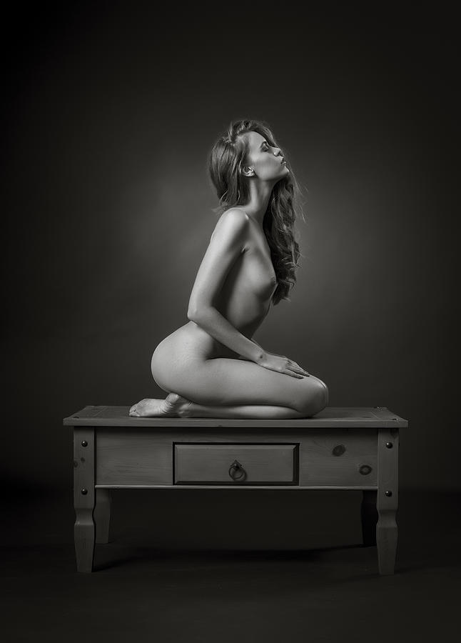 Nude Photograph - Top Drawer #1 by Ross Oscar