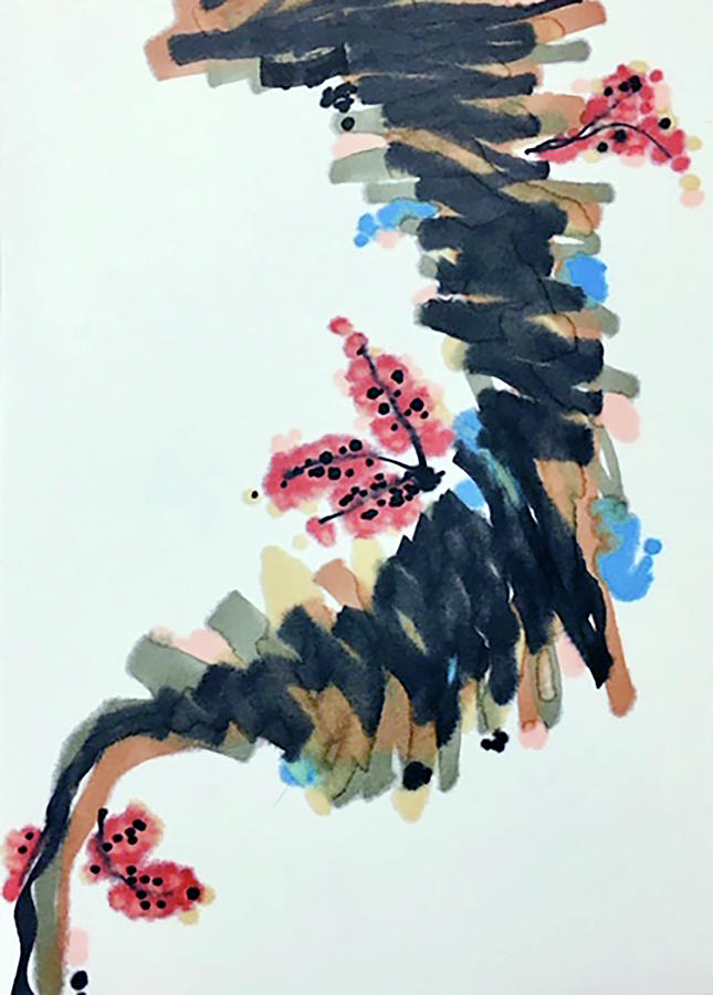 Tornado de Flora #1 Painting by Casey Shannon
